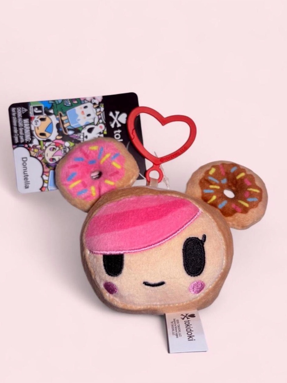 Tokidoki Donutella plush keychain 🍩🩷